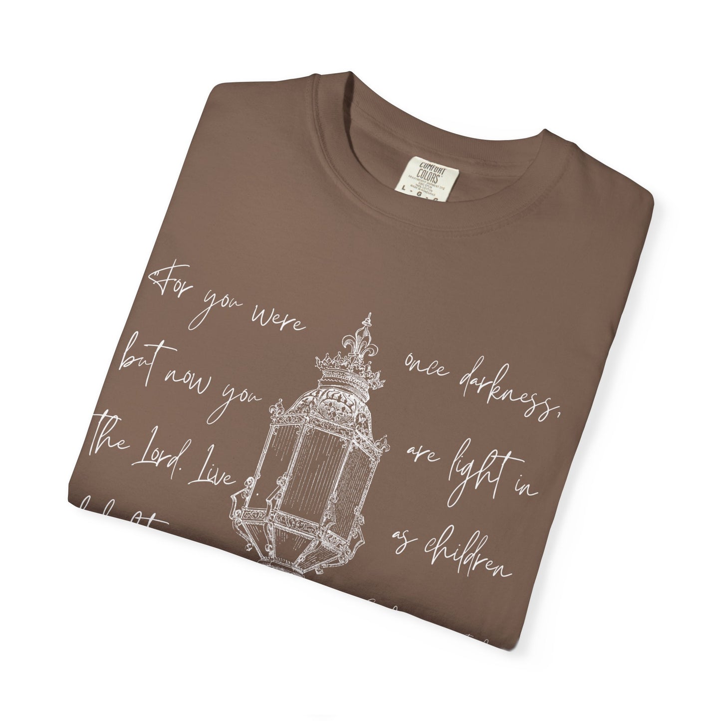 Light in the Lord (Unisex Garment-Dyed T-shirt)