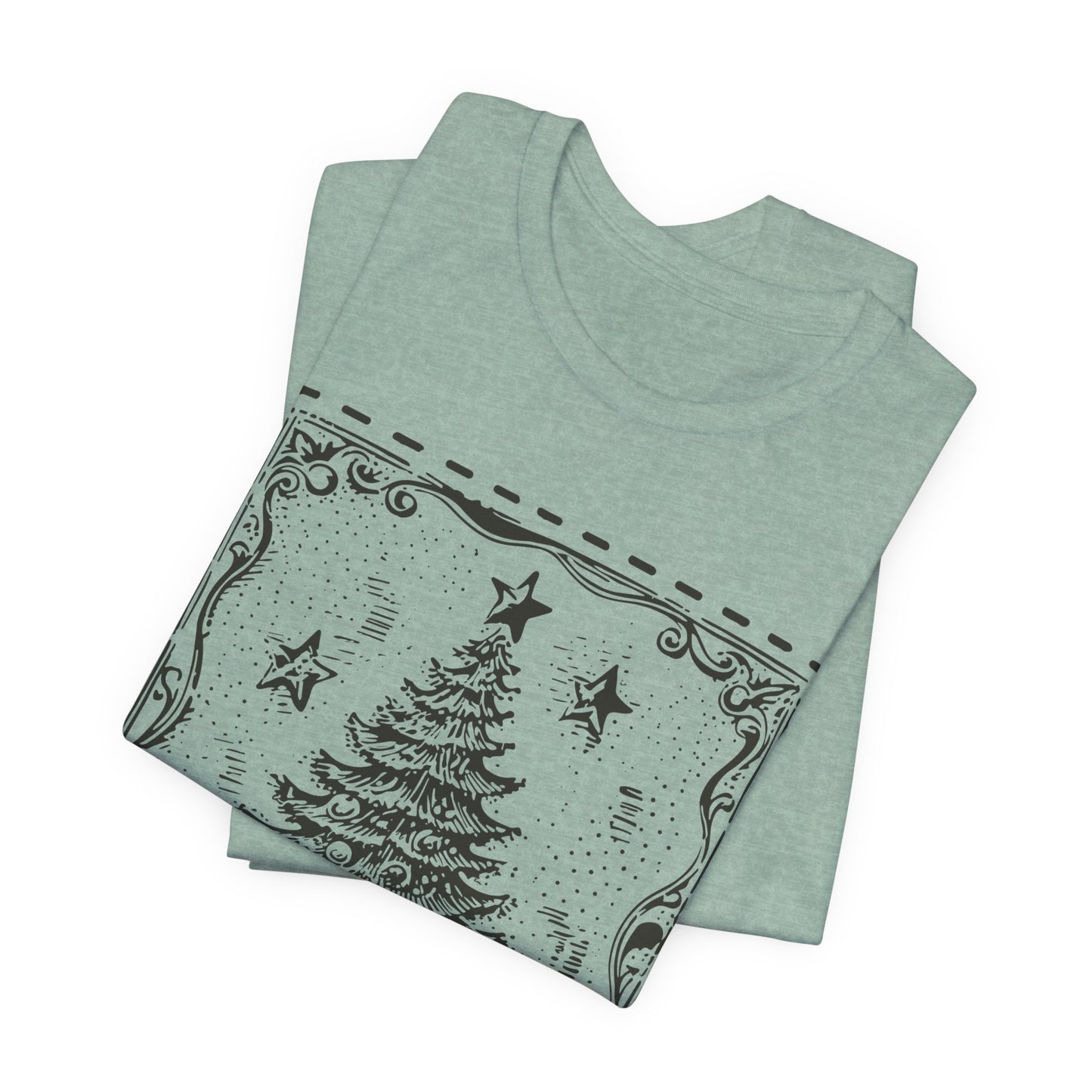 Evergreen Christmas Tree (Unisex Jersey Short Sleeve)
