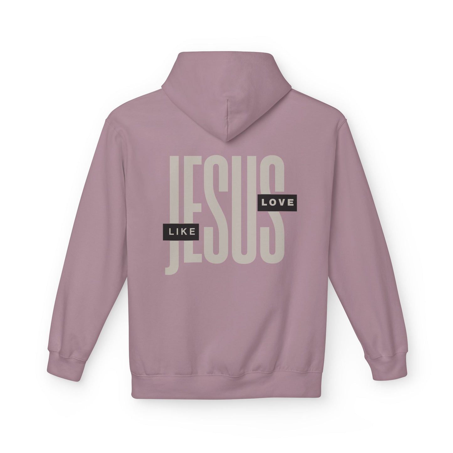 Jesus Love Hoodie — "Like" Graphic Faith Pullover