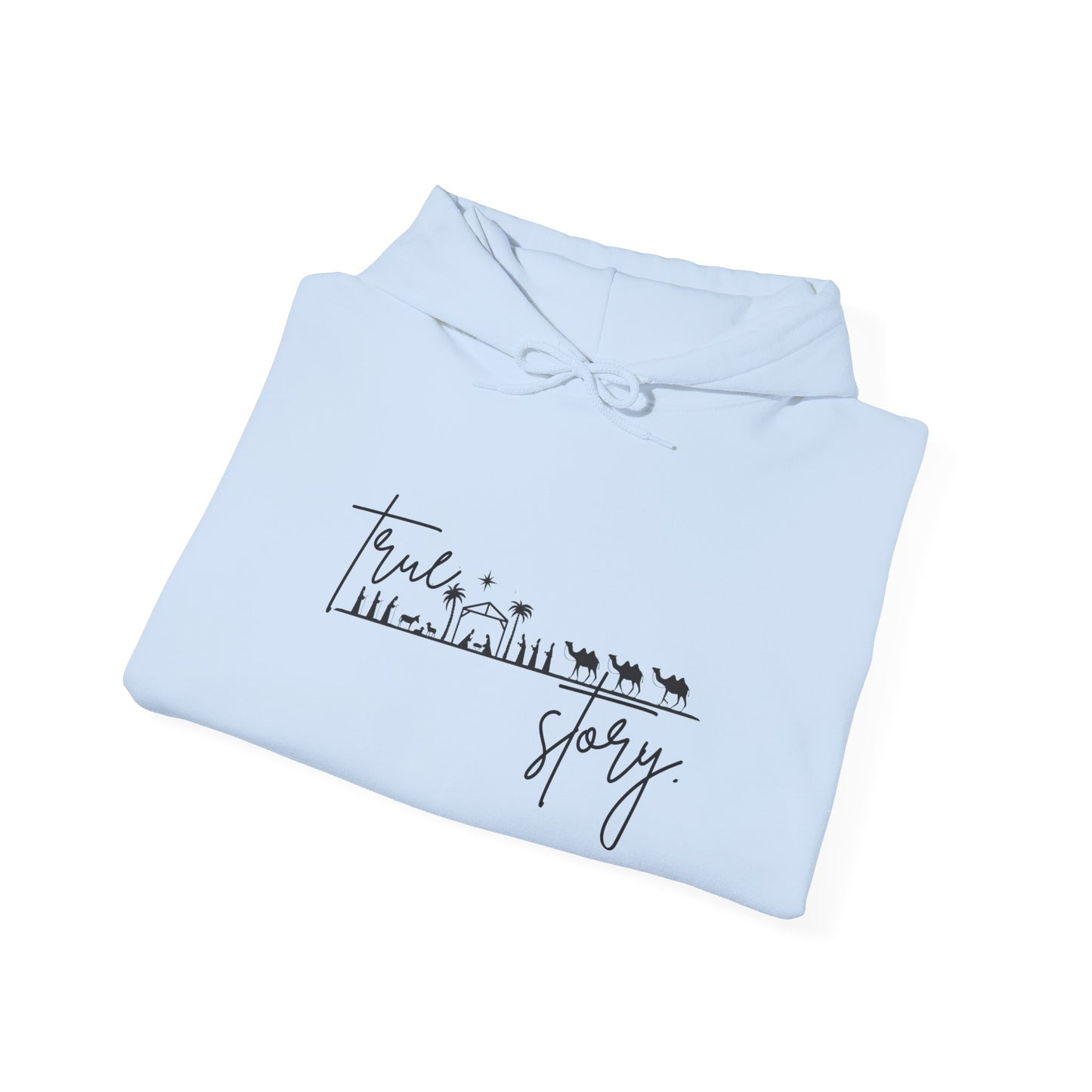 "True Story" (Heavy Blend Unisex Hoodie)