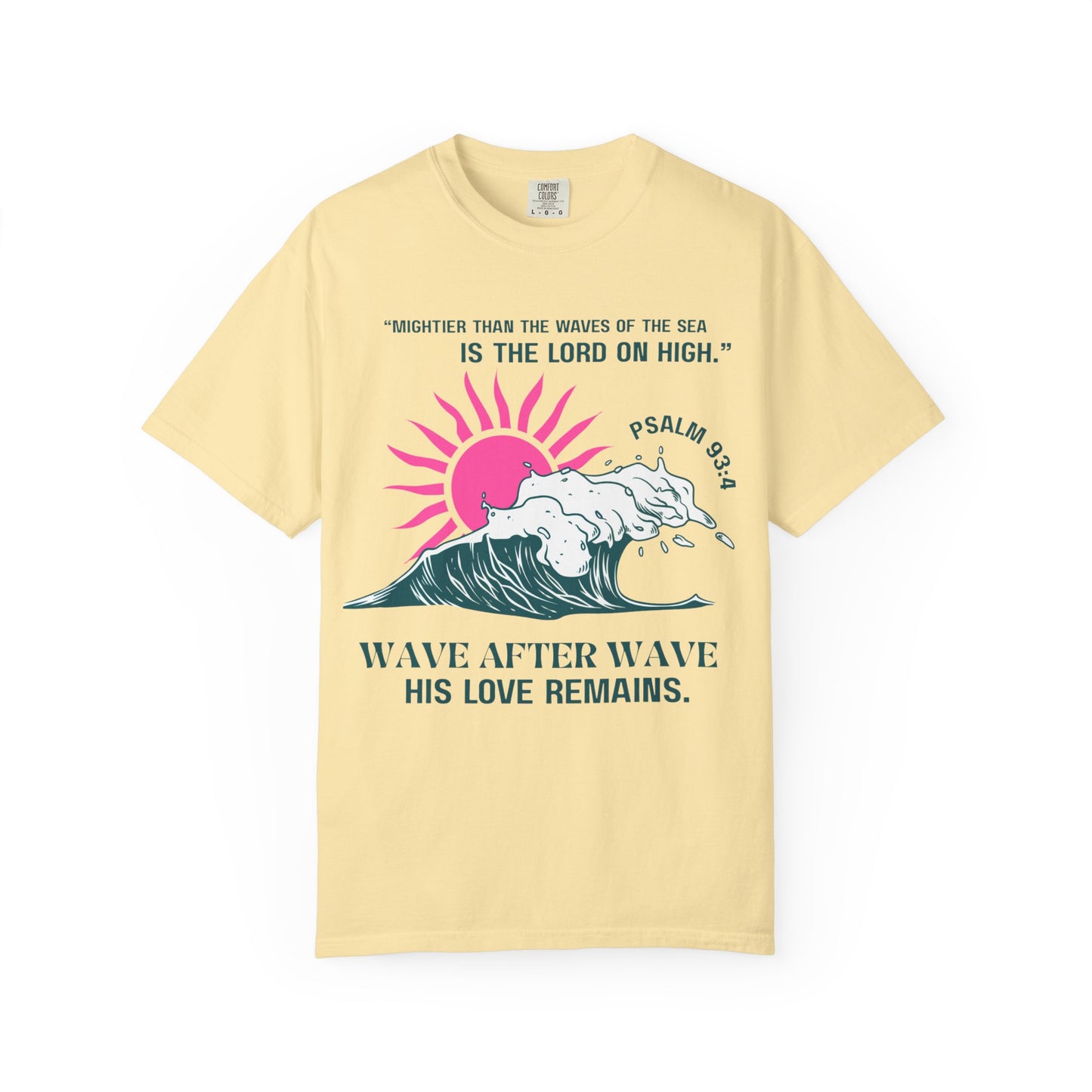 Wave After Wave (Unisex Garment-Dyed T-shirt)