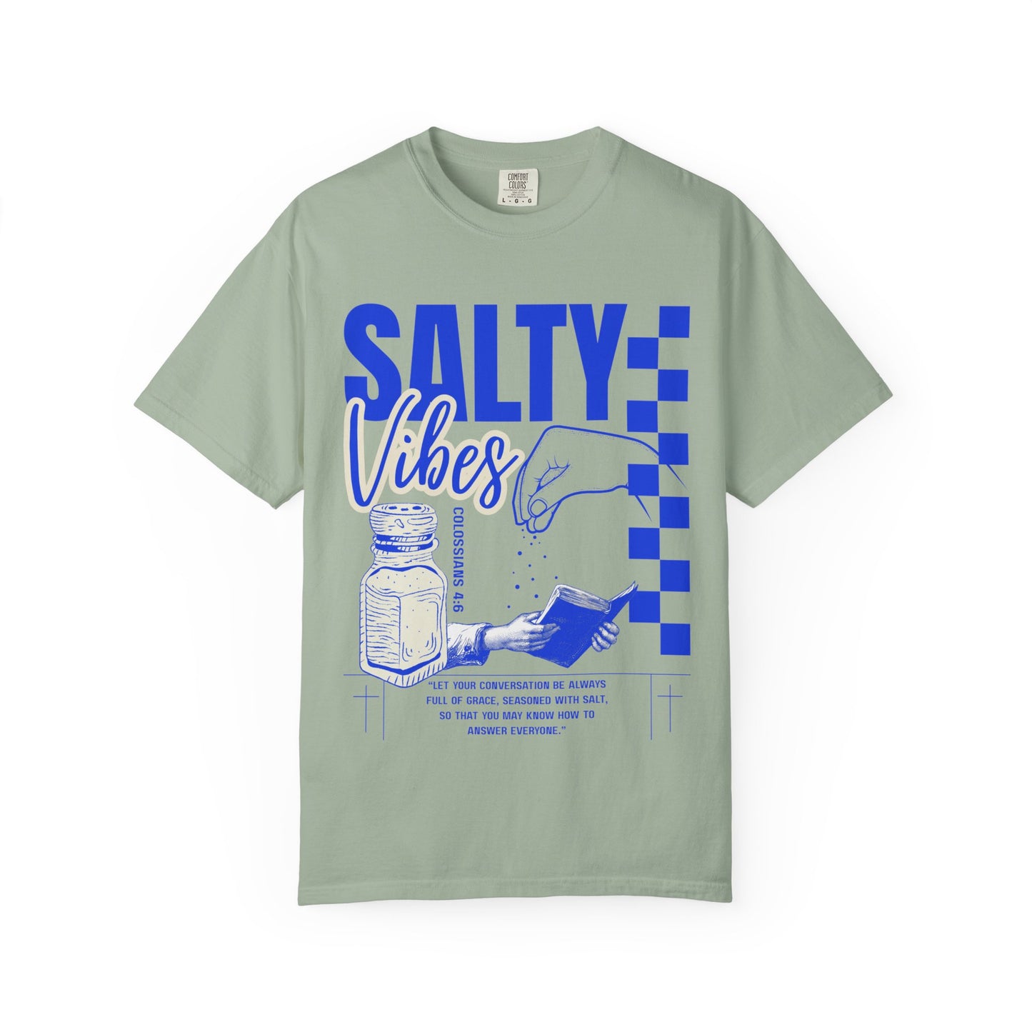 Salty Vibes (Unisex Garment-Dyed T-shirt)