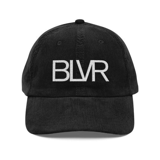 BLVR (Vintage Corduroy Cap: Embroidery)